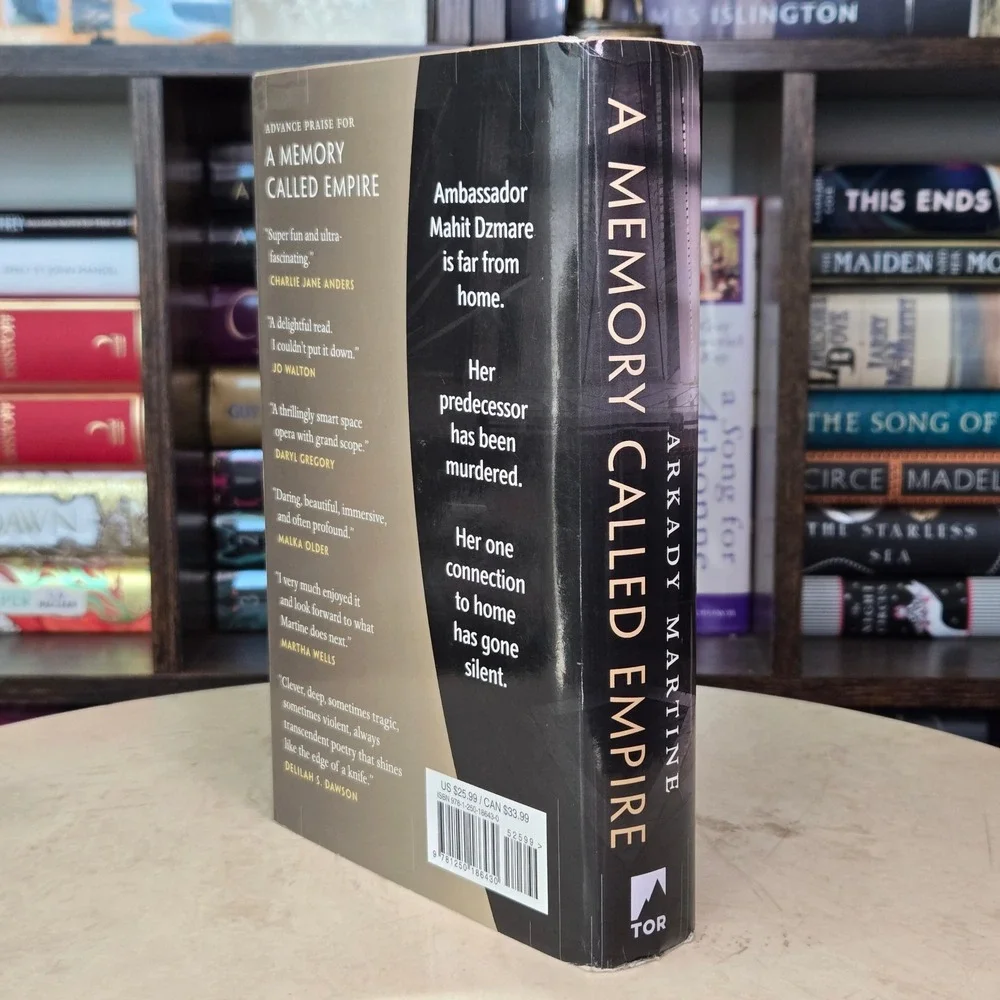 A Memory Called Empire by Arkady Martine SIGNED 2019 1st/1st Hardcover Hugo Awd